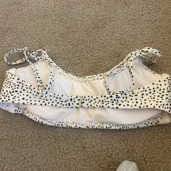 Polka dot print bikini top - Picture 2 of 3